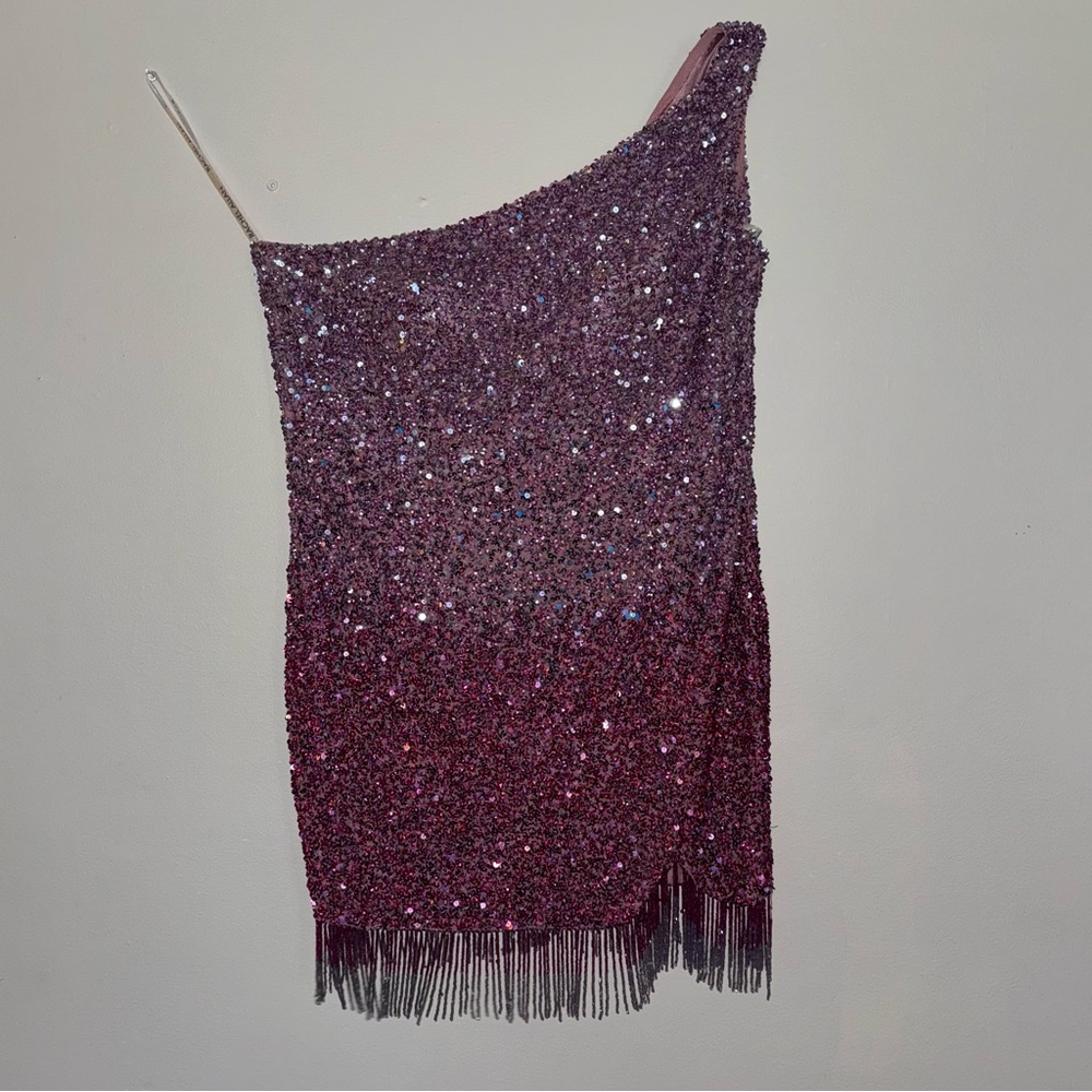 Rachel Allan Elegant Beaded Gown